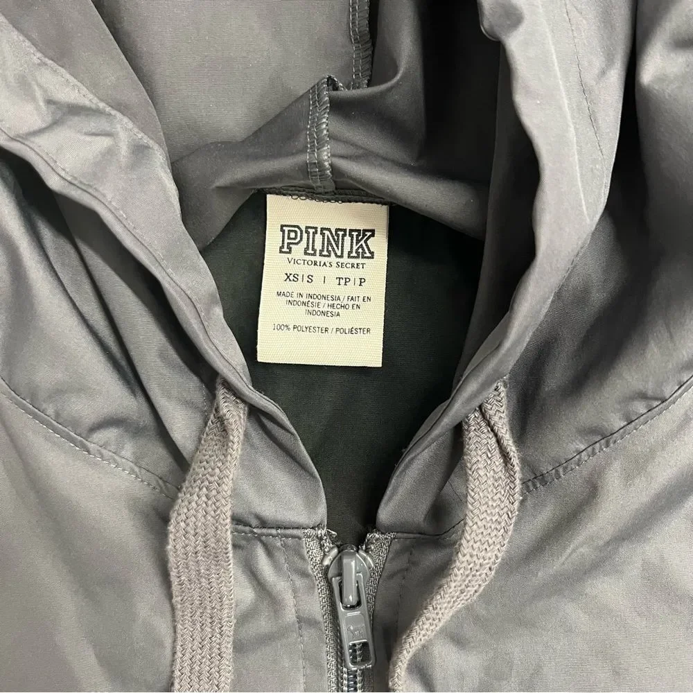 Black and Grey Lightweight Rain Jacket - Picture 6 of 6